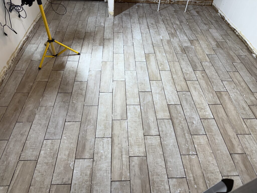 Tile Installation Flood Repair in Redding