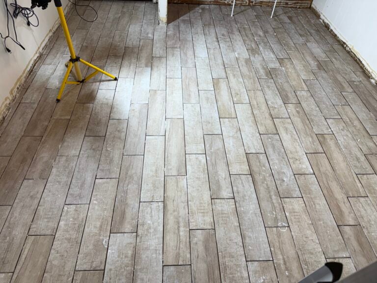 Tile Installation Flood Repair in Redding