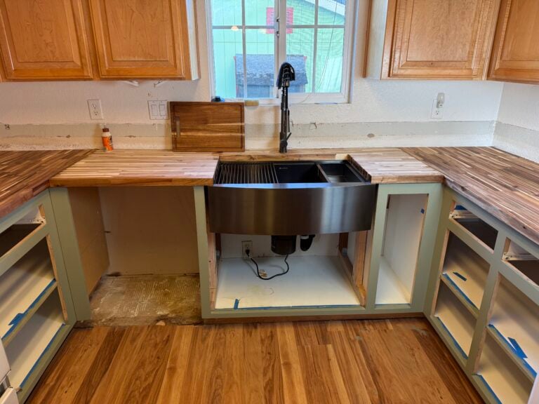 Kitchen Sink Installation and Plumbing Upgrade in Shasta Lake