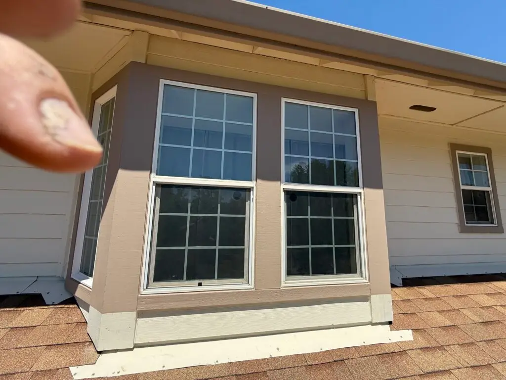 Second Story Bay Window Caulking and Painting in Palo Cedro — palo cedro handyman