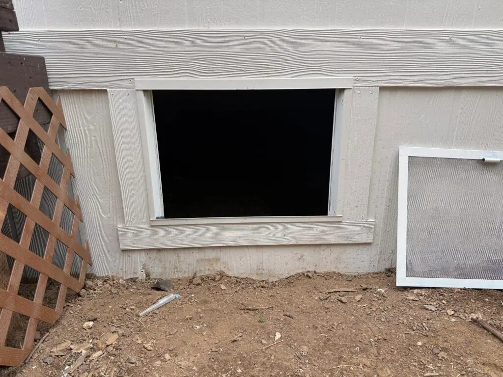 Crawlspace Access Door Installation in Cottonwood — carpentry